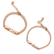 Simple Stainless Steel Mobius Couple Bracelet – Jewelry Gift Ideas — 7