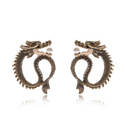 Individualized Gothic Cool Oil Dragon Earrings – Everyday Gifts — 10