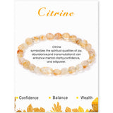 Natural Blue Gold Rough Stone Irregular Elastic – Jewelry Gift Ideas — 7