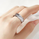 Fashion Alloy Ring Ornament Platinum – Stylish Gifts — 2