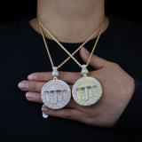 Hip Hop Umbrella Letter FR Pendant Trend Men's – Jewelry Gift Ideas — 8