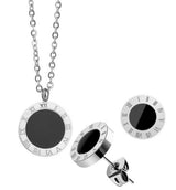 Stud Earrings With Oil Drop Round Number Earrings – Stylish Gifts — 7