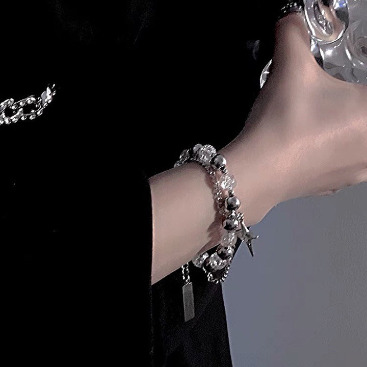 Cold Wind Ice Cracking Bead Spliced Bracelet – Jewelry Gift Ideas — 1