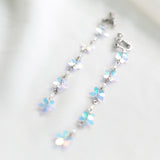 Colorful Small Flower Long Tassel Earrings – Surprise Gifts — 3