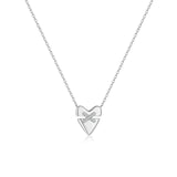 S925 Sterling Silver New Style Heart Cross – Jewelry Gift Ideas — 6