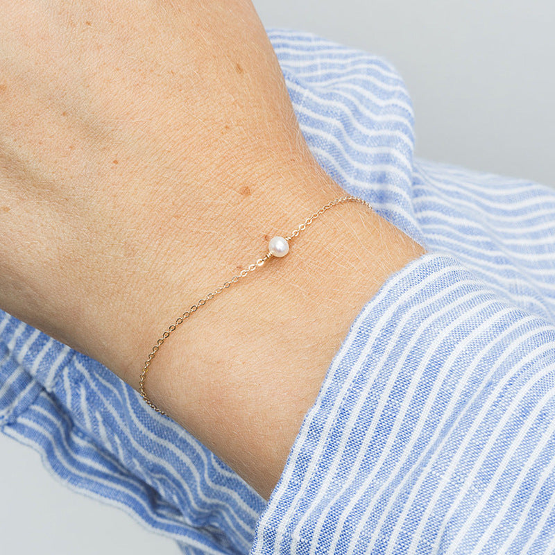 Donna Freshwater Pearl Bracelet – Jewelry Gift Ideas — 1