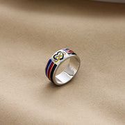 Temperament Fashion Large Ring Trend Rainbow – Stylish Gifts — 4