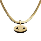 Blue Eye Necklace Turkish Alloy Necklace – Jewelry Gift Ideas — 3