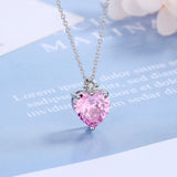 Women's Simple Diamond-embedded Heart-shaped – Jewelry Gift Ideas — 9