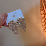 Fringed Vintage Sparkle Full Diamond Luxury Bridal – Thoughtful Gifts — 3