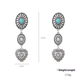 Semi-precious Stone Beaded Twin Earrings For Women – Gifts for Her — 5