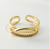 Simple And Cool Style Geometric Personality Retro Ring – Stylish Gifts — 7