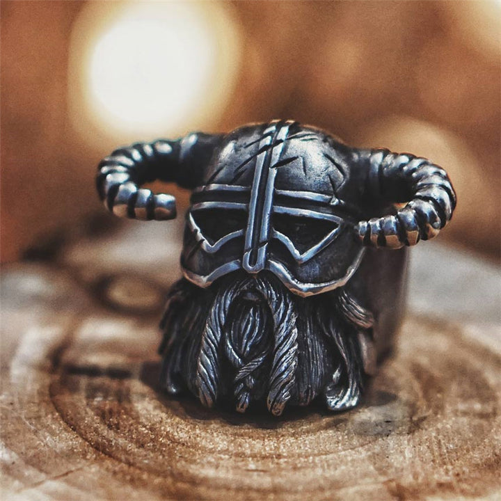 Nordic Viking Gladiator Vintage Indian Ring – Special Occasion Gifts — 1