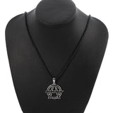 Simple Round A-Line Hollow Plating Alloy Pendant – Jewelry Gift Ideas — 5