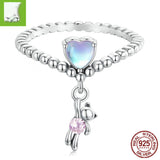 Original Cute Bear Balloon Ring Female – Gifts for Her — 3