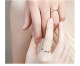 Sterling Silver Haoyue And Sea Couple Ring – Gifts for Couples — 3
