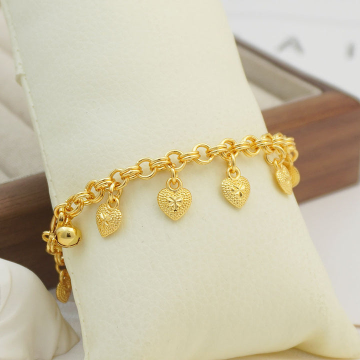 Elegant And Lovely Heart-shaped Bracelet – Jewelry Gift Ideas — 1