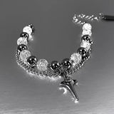 Cold Wind Ice Crack Beads Stitching Bracelet – Jewelry Gift Ideas — 2