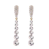 Women's Full Diamond Water Drop Earrings – Gifts for Her — 3