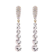 Women's Full Diamond Water Drop Earrings – Gifts for Her — 3