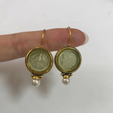 Inlaid Pearl Vintage Style Earrings – Stylish Gifts — 2