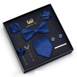 Eight Piece Tie Square Bow Tie Brooch – Jewelry Gift Ideas — 5