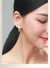 Moissanite Ear Clip Light Luxury Hoop – Special Occasion Gifts — 3