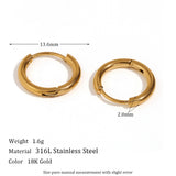 All-match Ear Clip Ear Hoop Jewelry Niche Stainless – Stylish Gifts — 7