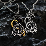 Vintage Men's Stainless Steel Pendant Viking – Jewelry Gift Ideas — 14