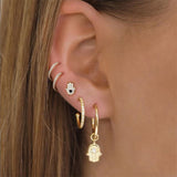European And American Fashion Note Earrings For Women – Stylish Gifts — 1