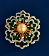 Heavy Industry Begonia Brooch Luxury Female Pin – Jewelry Gift Ideas — 6