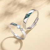 Love Begins With Sterling Silver 925 Couple Ring – Gifts for Couples — 5