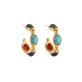 C- Shaped Stainless Steel Earrings Fashion All-match – Stylish Gifts — 3
