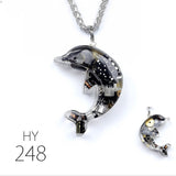 Dolphin Steampunk Electronic Pendant Necklace – Jewelry Gift Ideas — 13