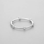 S925 Sterling Silver Simple Ring Female Japanese – Gifts for Her — 1