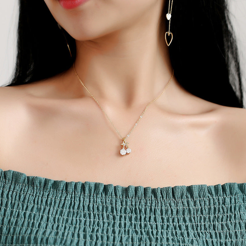 Korean Elegant Simple Neckchain Girl – Gifts for Kids — 1
