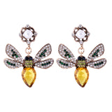 Bee Ear Studs Colorful Insect Earrings Fashion – Stylish Gifts — 2