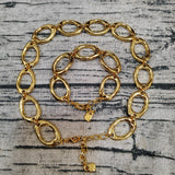 Women's Silver-plated Oval Chain Necklace – Jewelry Gift Ideas — 2