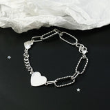 Girly Heart Bracelet Female With Hearts Niche – Jewelry Gift Ideas — 4