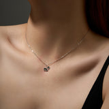 S925 Sterling Silver Necklace Love Ginkgo Leaf – Jewelry Gift Ideas — 4