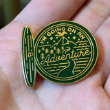 I'm Going To Adventure Brooch Modern – Jewelry Gift Ideas — 3