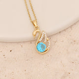 Ice Flower Blue Love Pendant Personality – Jewelry Gift Ideas — 10
