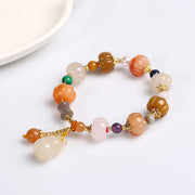 Fashion Golden Silk Jade Lotus Beads Jade Beaded – Stylish Gifts — 6