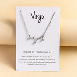 Explosive Diamond Twelve Constellation Necklace – Jewelry Gift Ideas — 13