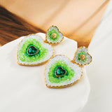 Fashion Multi-layer Love Heart Shape Earrings Women – Stylish Gifts — 3