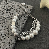 Men's And Women's Pearl Cuba Double Bracelet – Jewelry Gift Ideas — 3