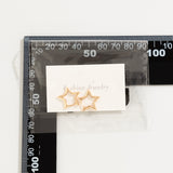 Geometric Titanium Steel Star Ear Studs – Holiday Gift Ideas — 6