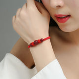 Cinnabar Zodiac Year Red Rope Braided Bracelet – Jewelry Gift Ideas — 3