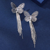 Butterfly Tassel Niche Creative Stud Earrings – Small Gift Ideas — 5