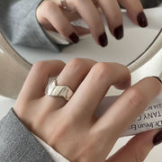 Special-interest Design Sterling Silver Irregular – Surprise Gifts — 4